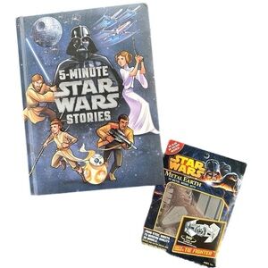 Star Wars 5 Minute Stories Book  & 3D Building Kit